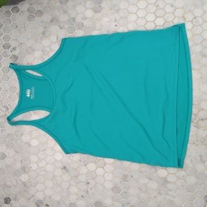 REI green teal tank top